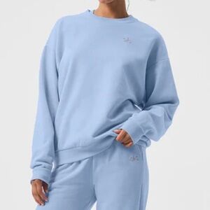 Light Blue Women's Sweatshirt